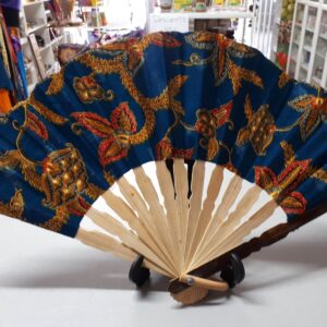 Abanico bambu con basti